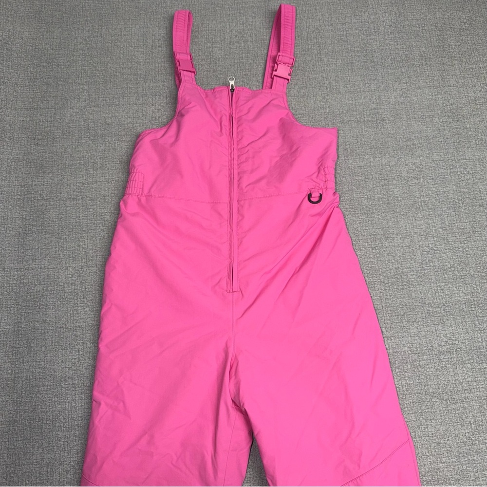 Hanna Andersson Pink Snow Bib Overalls